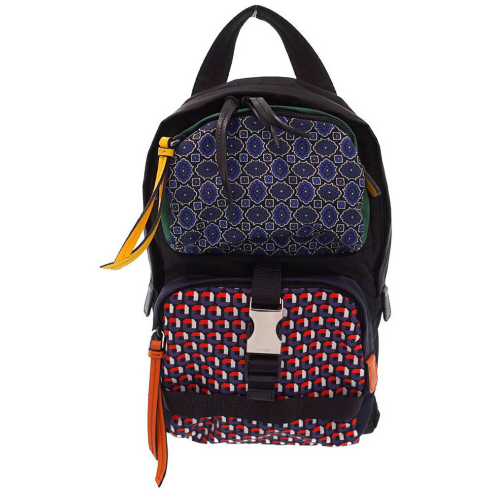 Prada Black Tessuto Montagna Sling Backpack